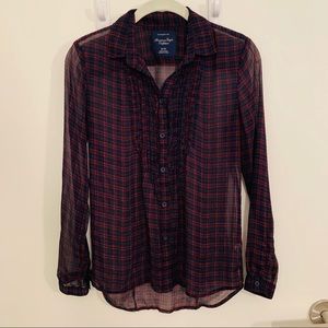 American Eagle Button-Up Shirt - Size XS